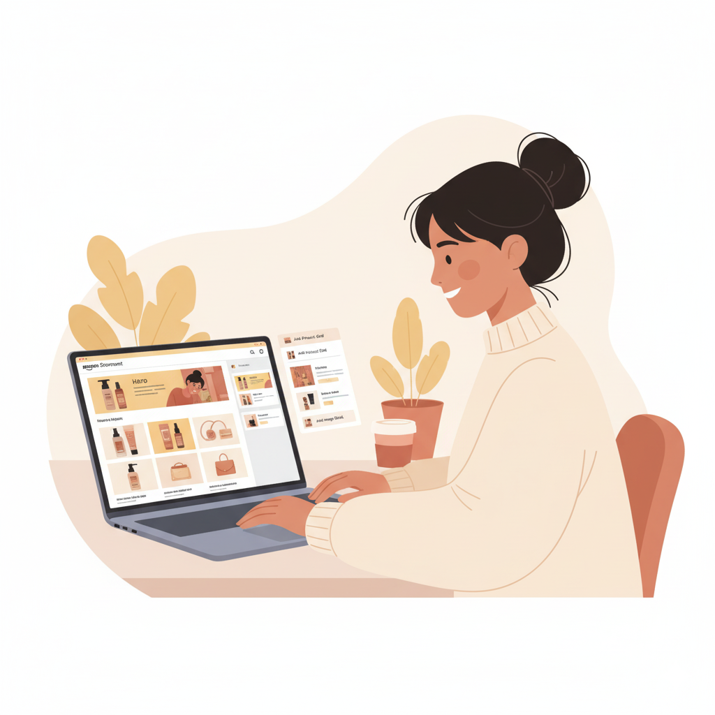 how to create an amazon storefront