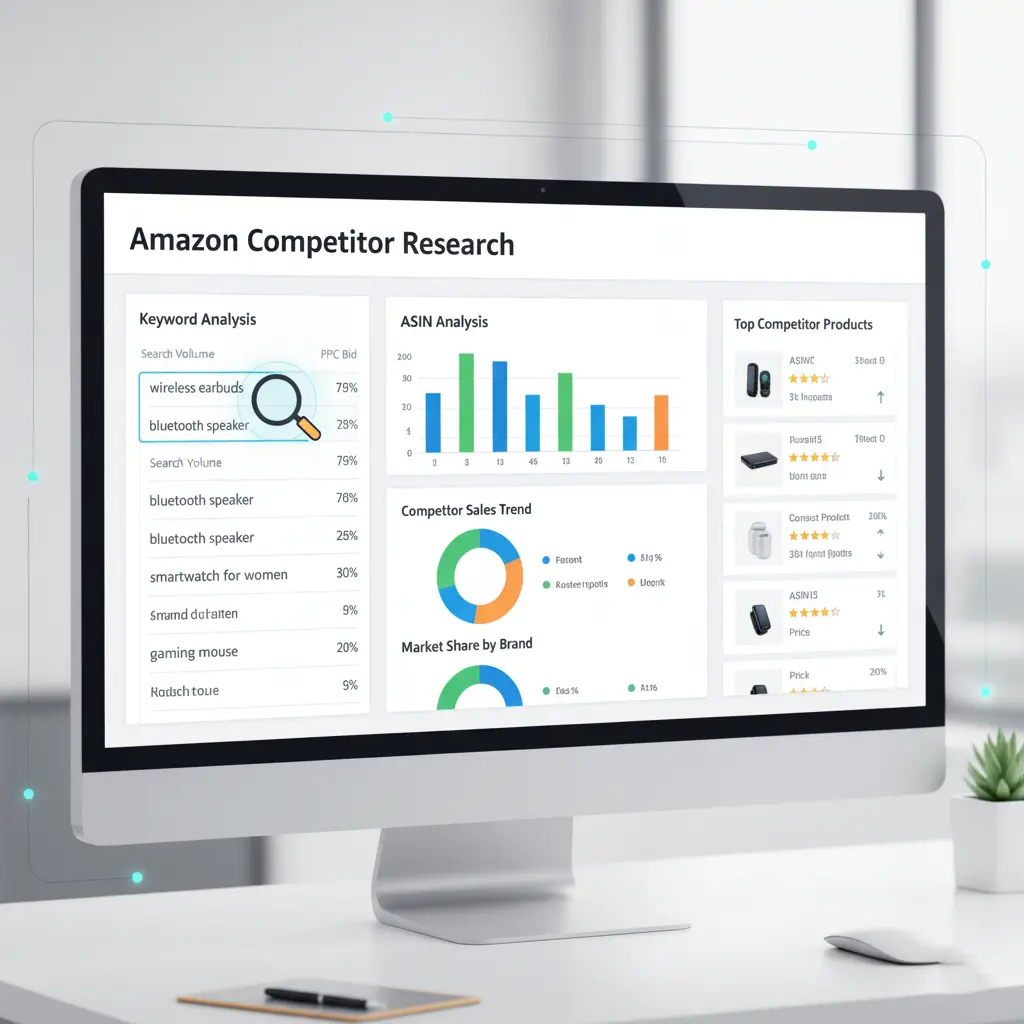 how to find competitors keywords on amazon