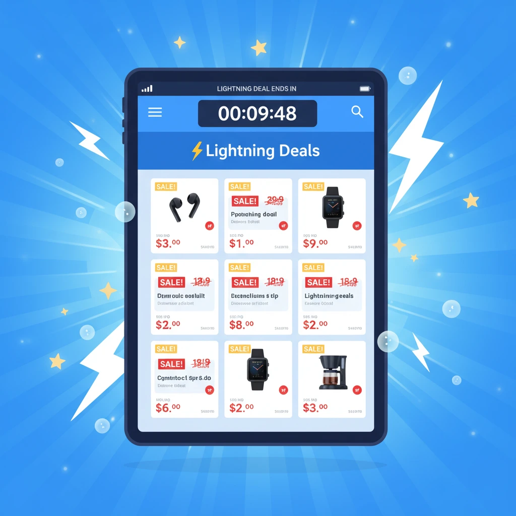 how to find lightning deals on amazon